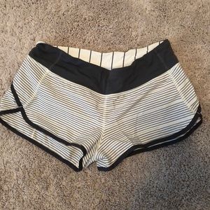 Lululemon striped shorts